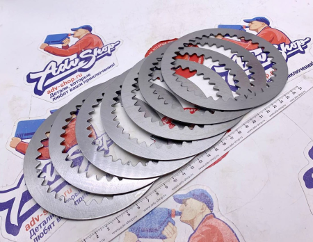 TRW STEEL INTERMED.PLATES MES 375-7 комплект стальных дисков сцепления 690 08-24 ( 10015868 )