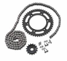 KTM Drivetrain set ST 16T/38T Комплект цепь звезды 16/38 990 SuperDuke 07-13 ( SPAB16G381H118I / 00050002021 )
