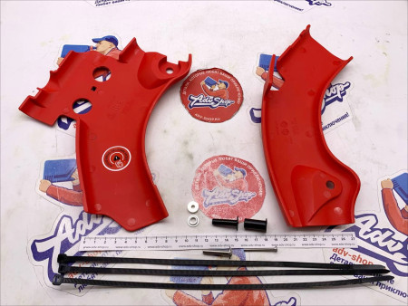 Polisport Frame guard protector CRF250R/RX 22-24 CRF450R/RX 21-24 Red защита рамы // 8478400002