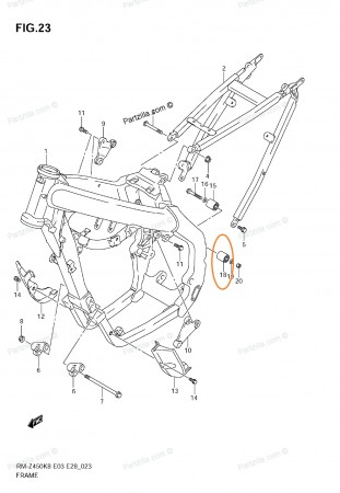 Ролик Chain Lower (4391035G00)