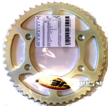 PBR 289 42 Звезда ведомая стальная 42 зуба для Honda XR (замена JTR210-42)