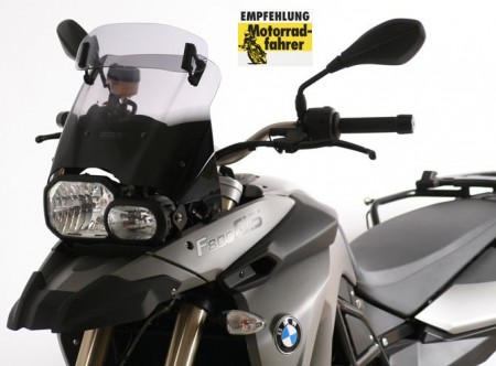 MRA Стекло туринг с регулируемым спойлером дымчатое (BMW F650/800GS 2008-)