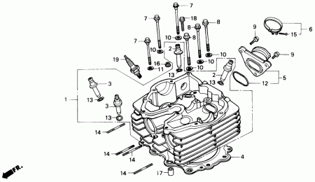 HONDA INSULATOR, CARB впускной коллектор NX650 ( 16211MN9000 )