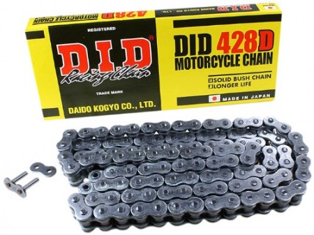 DID цепь 428 HD 130 звеньев стальная (200980)