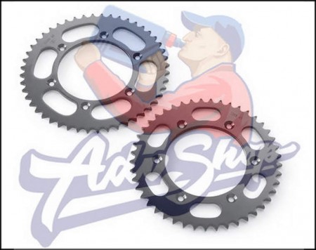 KTM SPROCKET STEEL 52T звезда ведомая 52 зуба стальная EXC / SX / 690 97-> ( 58210951052 )
