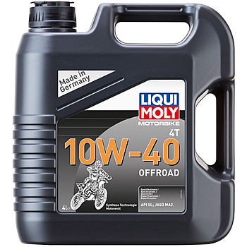 LIQUI MOLY Motorbike 4T Synth Offroad Race 10W40 Масло моторное 4L (3056)