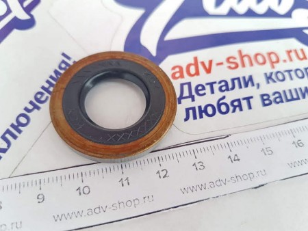 HONDA OIL SEAL, 18X34X4.5 сальник вала кпп XR400 ( 91204KCY672 )