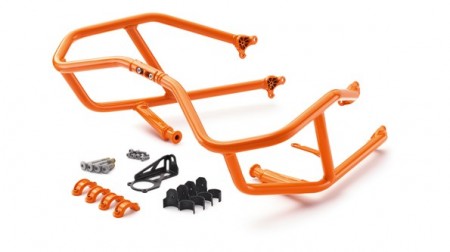 KTM Crash bar kit ORANGE Дуги защитные (оранжевый)  1090 Adv 17-18 / 1290 SAS 18-20  ( 60312968344EB )