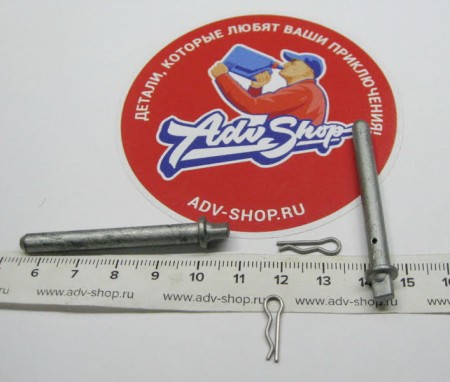 KTM BOLT WHITH CLIP '99 стопорный палец тормозных колодок перед ( комплект 2 шт )  640 DUKE 99-05 // 690 SM DUKE 07-19 // 1190 1290 ADV 14-23 ( 58713017000 )