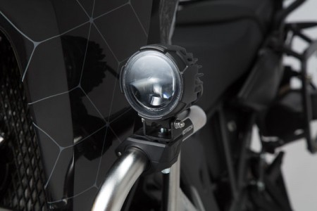 SW-MOTECH HAWK Light Mount (черный) кронштейны крепления дополнительной оптики / For Ø 22/25,4/26/27/28 mm / КТМ 1090 1190A / R (13-). ( 4052572021507 )