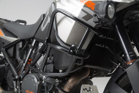SW-MOTECH верхние дуги к оригинальным нижним (черные) KTM crash bar Black. 1290 SAdv R / S (16-), 1090 Adv (16-).  (4052572053638) ( 10040722)
