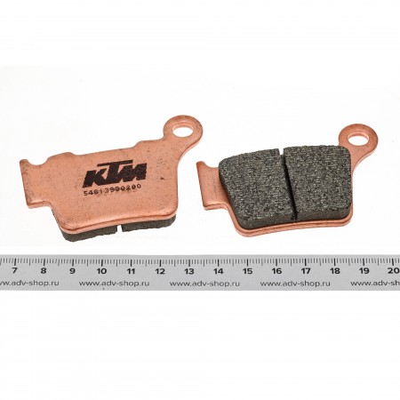 KTM BRAKE PAD SET REAR колодки тормозные задние EXCF / EXC / TPI ( 54813990200 / 54813090200 )