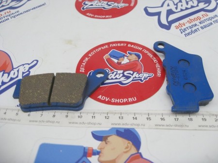 NISSIN 2P 275NS колодки тормозные зад ( F850 / F800 GS / F700 GS /  G650 XC / 690R / 390 Adv Duke 15-> )