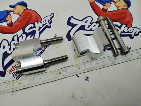 SCH проставки прямые для руля d= 22 mm h= 30 mm
