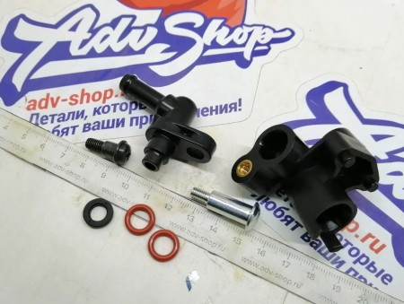 KTM FUEL RAIL ASSY SET 07 адаптер топливной системы 690 R SMC Duke 07->> ( 75041013044 )