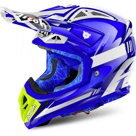 Внедорожный шлем Aviator 2.2 Cairoli Ottobiano Blue Gloss S