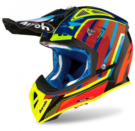 Внедорожный шлем Aviator 2.3 Glow Chrome Orange M