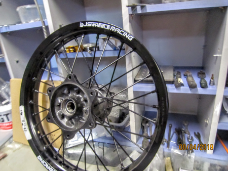 JS-WHEELS обод 19 х 2.15 (32) алюминиевый сплав 7075 (BLACK)